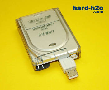 Ampliar foto Lector de Tarjetas Icybox Card Reader 8-1 USB