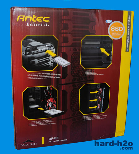 Ampliar Foto Caja Antec Dark Fleet DF-85 Ampliar Foto Caja Antec Dark Fleet DF-85