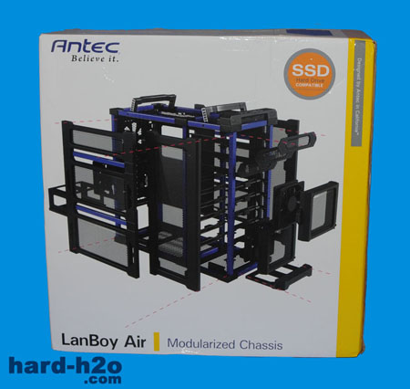Ampliar Foto Caja Antec LanBoy Air Blue
