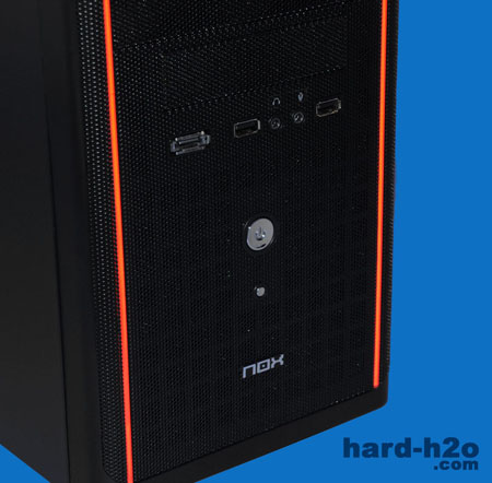 Ampliar Foto Caja Nox NX-1 Evo Pure Black Edition