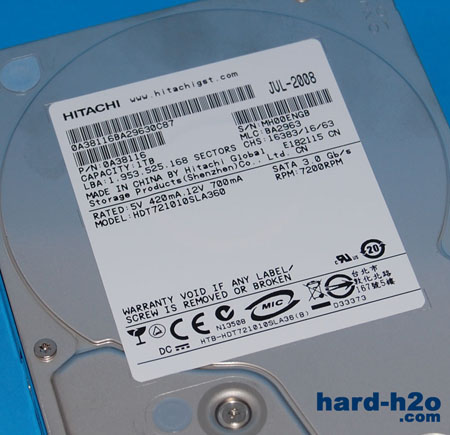 Ampliar Foto Disco duro Hitachi Deskstar 7K1000.B 1 TB