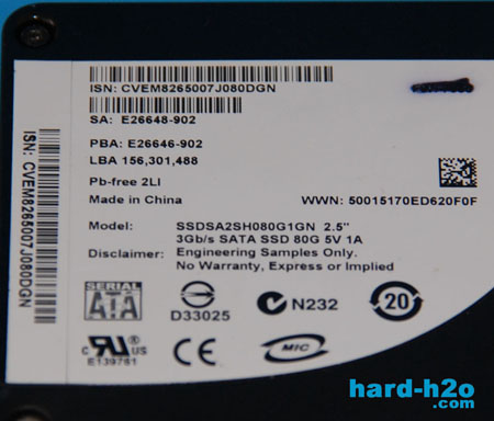Ampliar Foto Disco Duro Intel SSD X25-M Ampliar Foto Disco Duro Intel SSD X25-M
