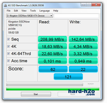 Ampliar Foto Disco duro Kingston SSDNow V+ Series 64 GB