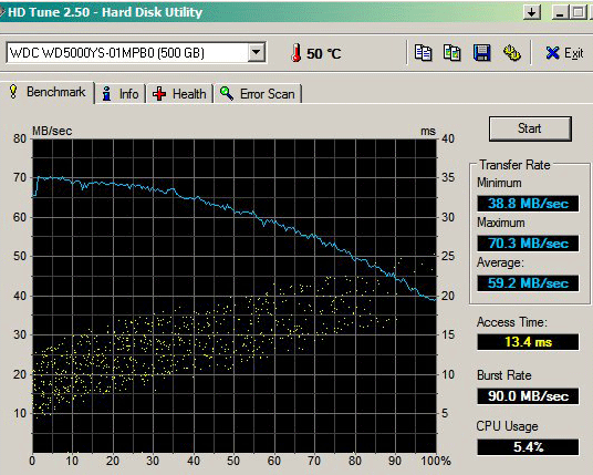 Ampliar Foto HD Western Digital 5000YS