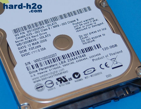Ampliar Foto HD Western Digital Scorpio 120 GB