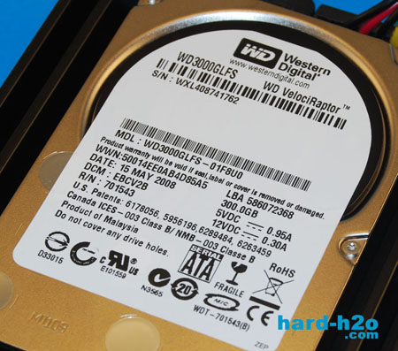 Ampliar Foto Disco duro Western Digital VelociRaptor