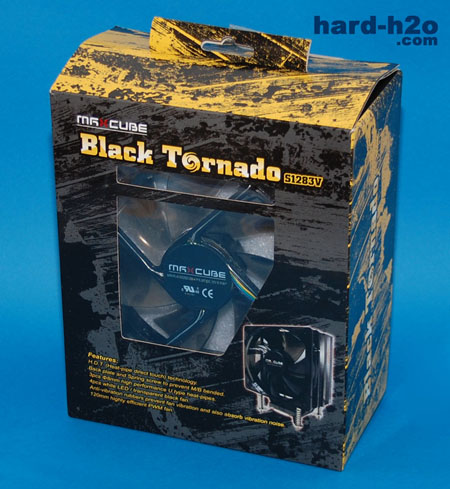 Ampliar Foto Disipador CPU Maxcube Black Tornado