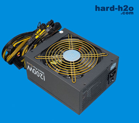Ampliar Foto Fuente de alimentación CoolerMaster Silent Pro Gold 1200