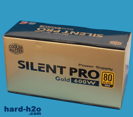 Ampliar Foto Fuente de alimentación Cooler Master Silent Pro Gold 600