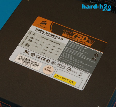 AAmpliar Foto Fuente de alimentación Corsair  TX750W