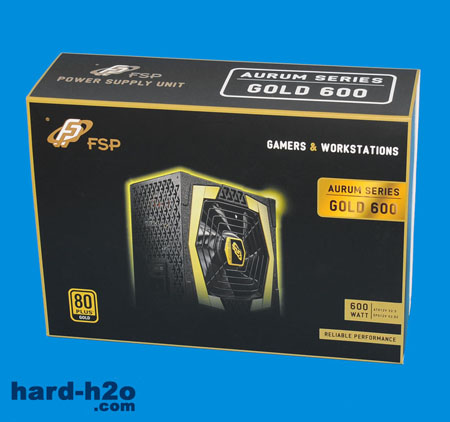 Ampliar Foto Fuente de alimentación FSP Aurum Series Gold 600