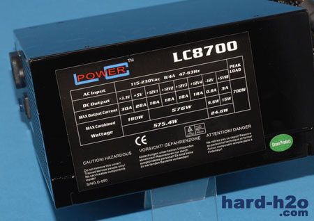 Ampliar Foto Fuente de alimentación LC Power Hyperion 700 W