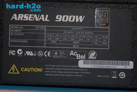 Ampliar Foto Fuente de alimentación Maxcube Arsenal 900