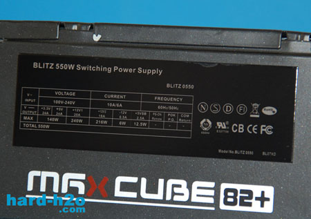 Ampliar Foto Fuente de alimentación Maxcube Blitz 550