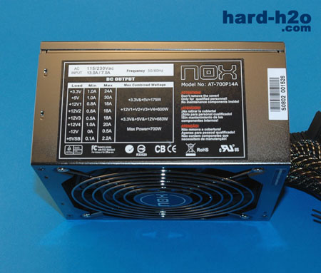 Ampliar Foto Fuente de alimentación Nox Urano 700 W