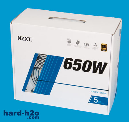 Ampliar Foto Fuente de alimentación NZXT HALE90 650
