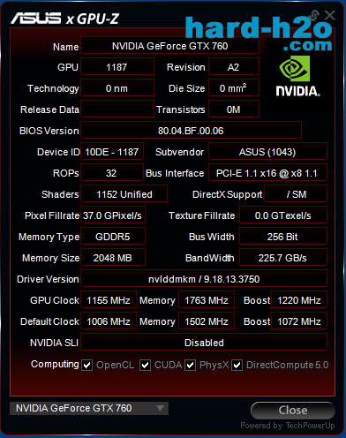 Ampliar foto Asus GeForce GTX 760 DirectCU II OC
