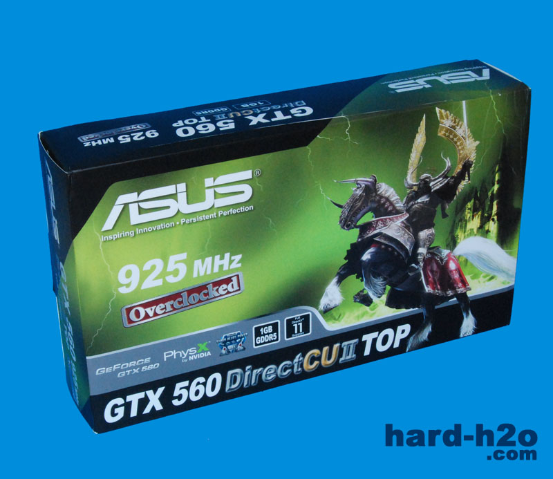 Tarjeta gr fica nvidia Asus GTX560 DirectCU II TOP hard h2o