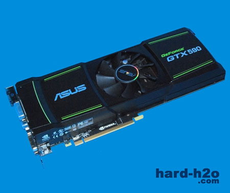 Ampliar Foto Tarjeta gráfica Nvidia Asus GTX590