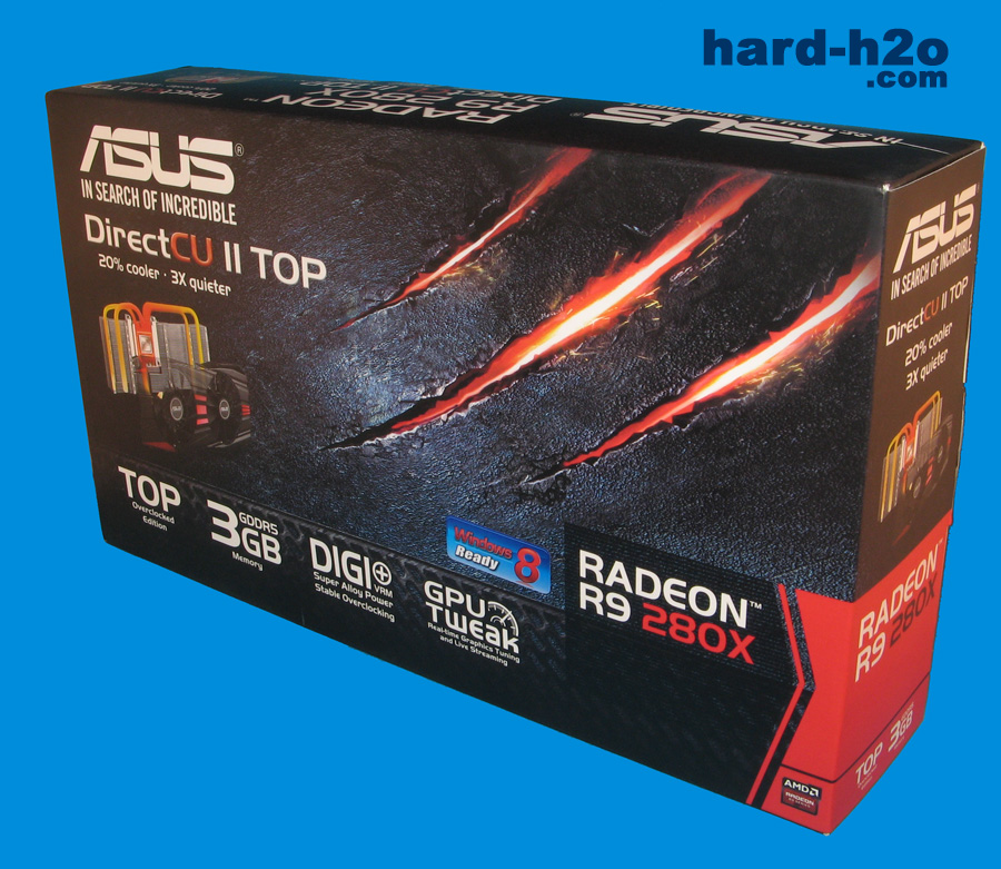 Ampliar foto Asus Radeon R9 280X DirectCu II Top