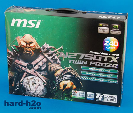 Ampliar Foto Tarjeta gráfica Nvidia MSI N275GTX Twin Frozr