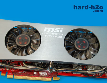 Ampliar Foto Tarjeta gráfica Nvidia MSI N275GTX Twin Frozr