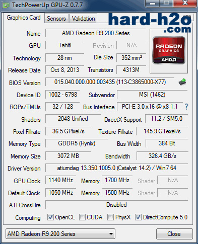 Ampliar foto MSI R9 280X Gaming 3G