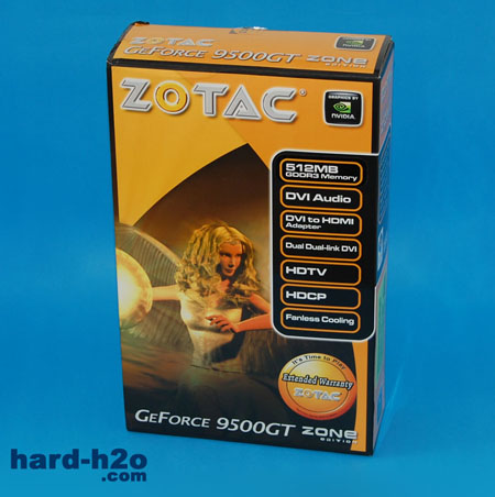 Ampliar Foto Tarjeta gráfica Nvidia Zotac 9500 GT Zone Edition