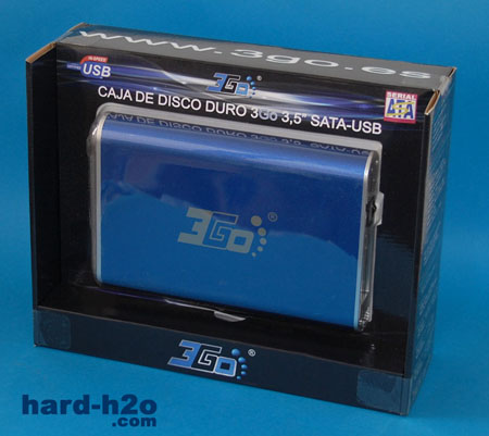 Ampliar Foto Caja HD 3GO HDD35BL 