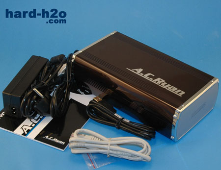 Ampliar Foto Caja HD A.C.Ryan AluBoxDuo LAN SATA2