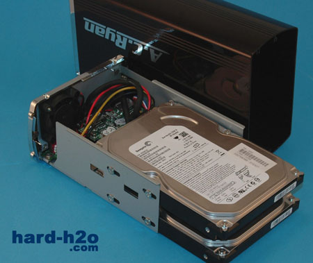 Ampliar Foto Caja HD A.C.Ryan AluBoxDuo LAN SATA2