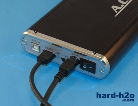 Ampliar Foto Caja HD A.C.Ryan AluBox e-SATA-USB 2.0