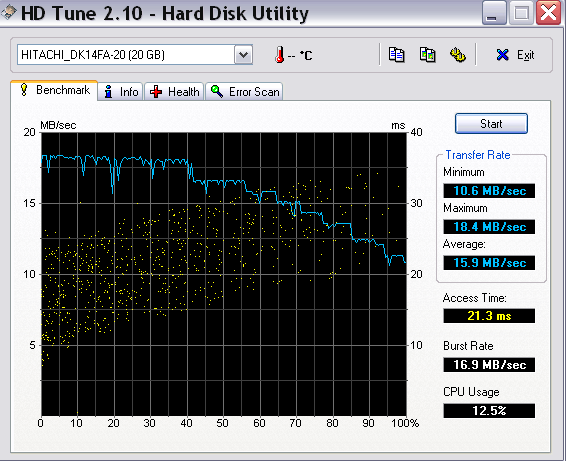 HD Hitachi 1.8