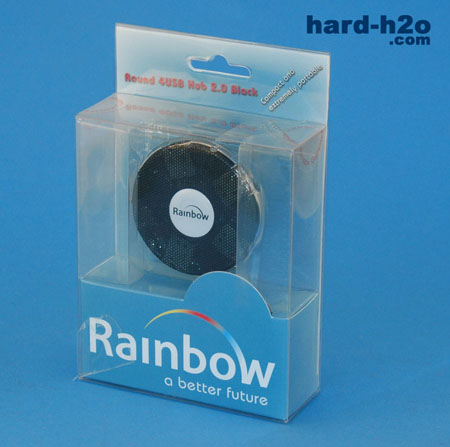Ampliar Foto Hub USB Rainbow Round 4USB