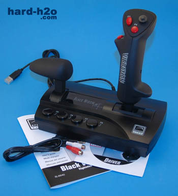Ampliar foto Joystick Speed Link Black Widow Force Vibration 