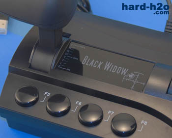 Ampliar foto Joystick Speed Link Black Widow Force Vibration 