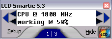 Foto LCD Crystalfontz 631 USB
