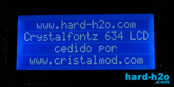 Ampliar foto LCD Crystalfontz 634 USB