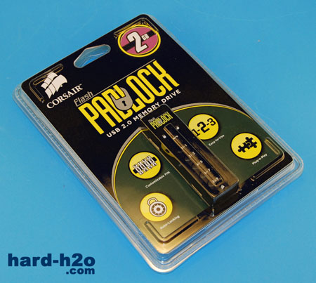 Ampliar Foto Memoria USB Corsair Padlock 2 GB