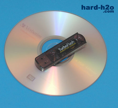 Ampliar Foto Memoria USB Corsair TurboFlash Windows Vista Accelerator 1 GB