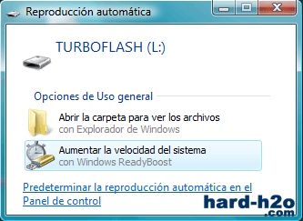 Ampliar Foto Memoria USB Corsair TurboFlash Windows Vista Accelerator 1 GB 