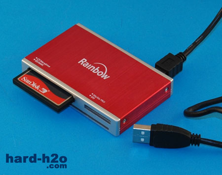 Ampliar Foto Lector Multi-Tarjea Rainbow Card Reader Color 2.0