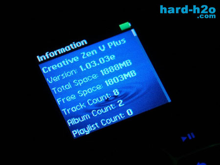 Ampliar Foto Reproductor MP3 Creative Zen V plus 2 GB