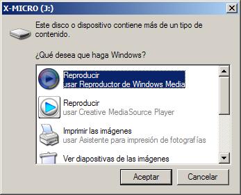Ampliar foto Video MP3 400 1GB X-Micro