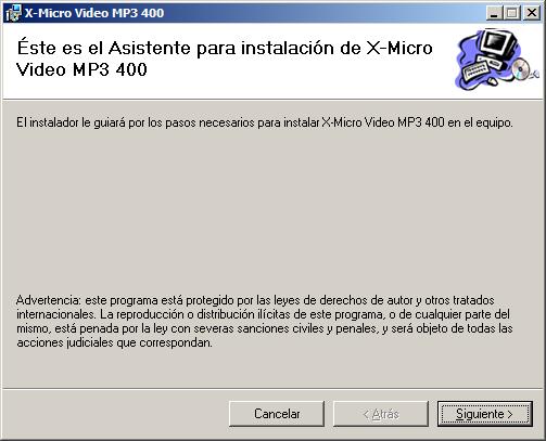Ampliar foto Video MP3 400 1GB X-Micro