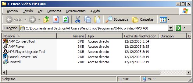 Ampliar foto Video MP3 400 1GB X-Micro