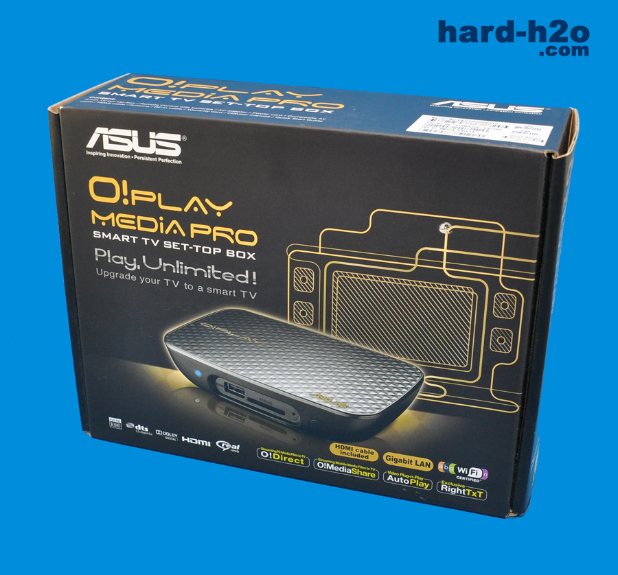 Ampliar foto Reproductor multimedia Asus O!Play Media Pro