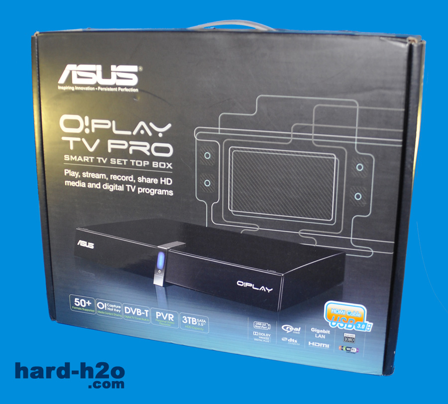 Asus O!Play TV Pro, reproductor-grabador multimedia con receptor digital