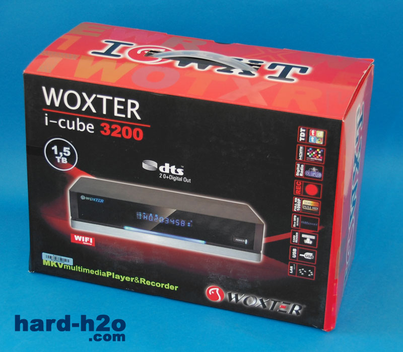 Woxter i-Cube 2800 Disco Multimedia 1TB TDT HD Grabador