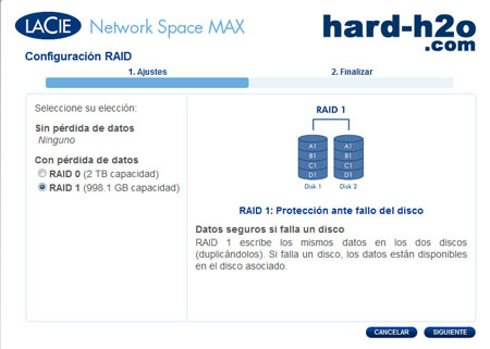 Ampliar Foto NAS LaCie Network Space MAX Ampliar Foto NAS LaCie Network Space MAX
